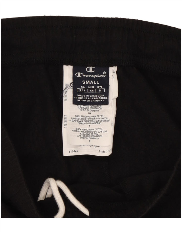 Pantaloni de trening pentru bărbați Champion Pantaloni de jogging Bumbac negru mic