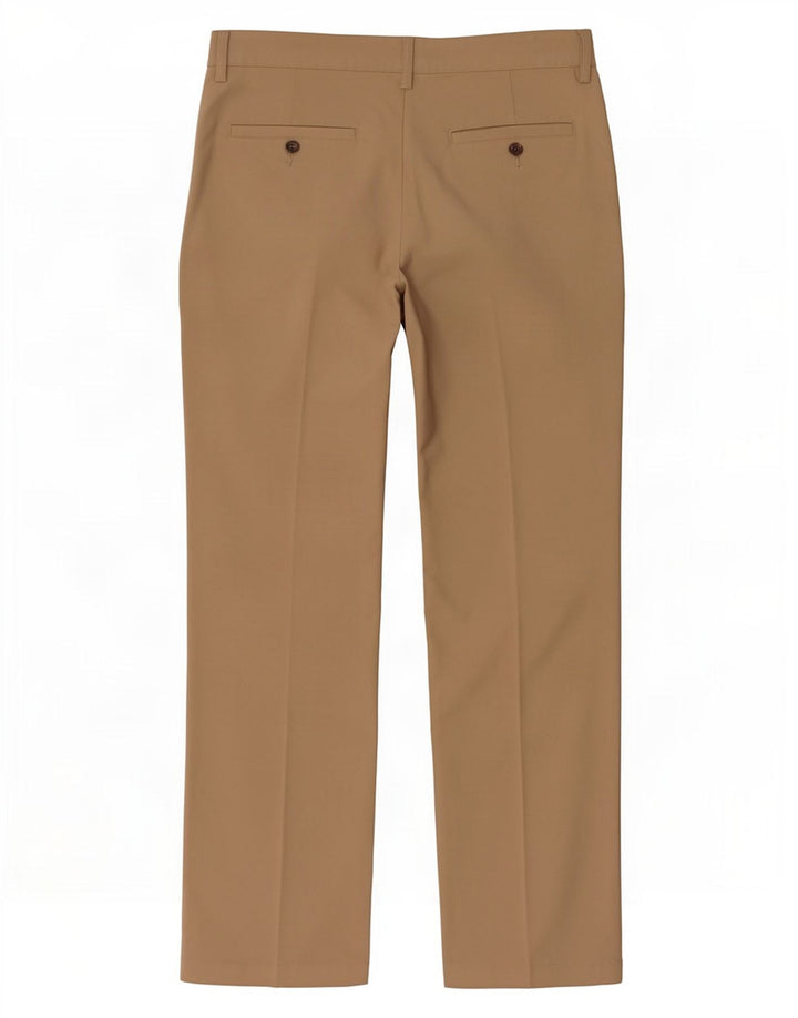 Pantaloni chino Climalite drepti pentru bărbați Adidas W34 L30 poliester bej