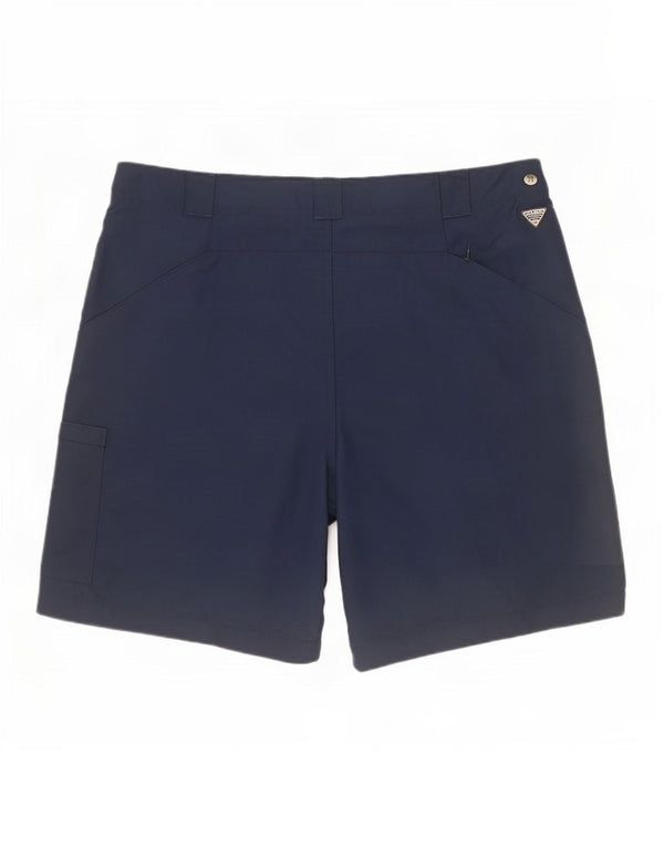 Pantaloni scurți cargo Columbia pentru femei, mediu W32, nailon bleumarin