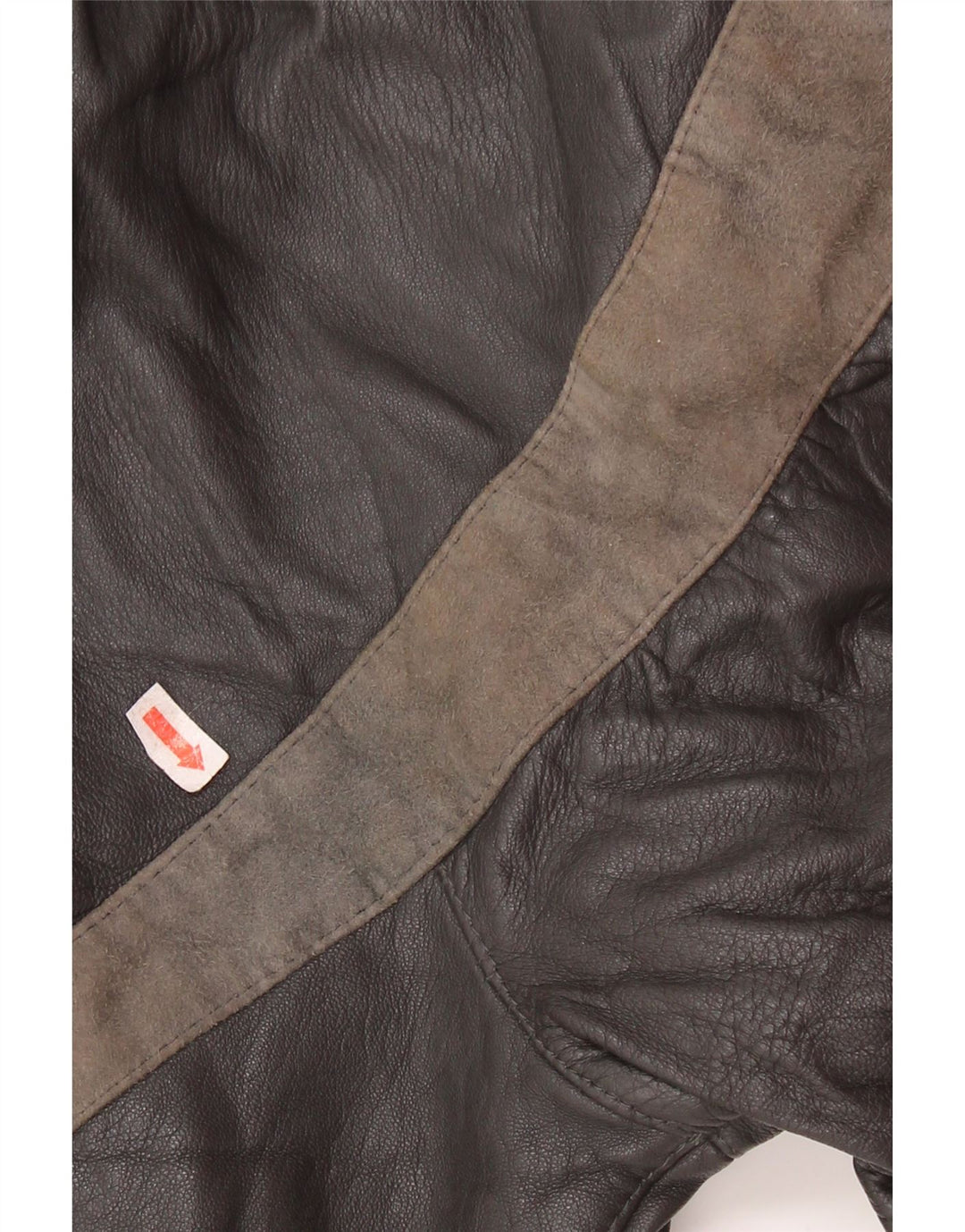 Jachetă Lavorazione Artigiana pentru femei IT 44 Medium Gri Colorblock Piele