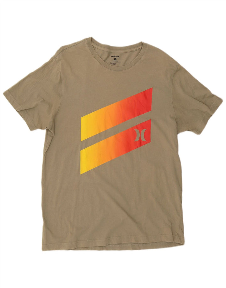 Tricou grafic pentru bărbați Hurley Top mare kaki