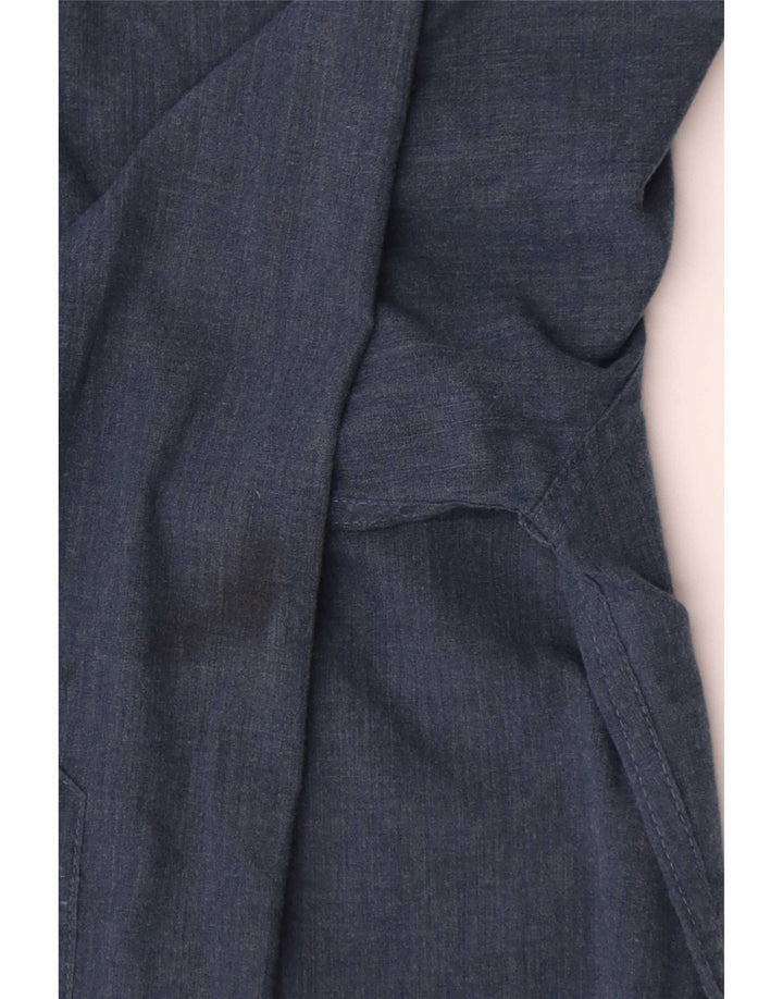 Cămașă Hollister pentru bărbați, mică, bleumarin, bumbac