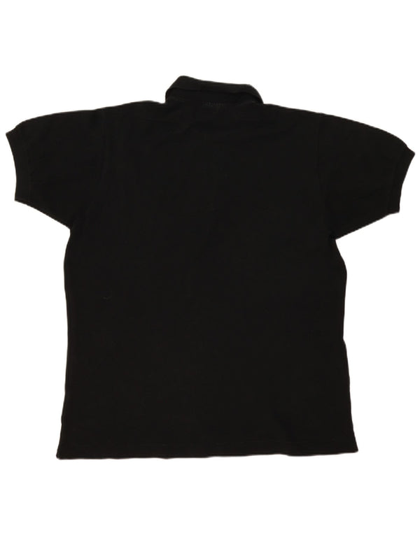 Tricou polo Lacoste pentru bărbați, mărimea 5, mare, negru, bumbac