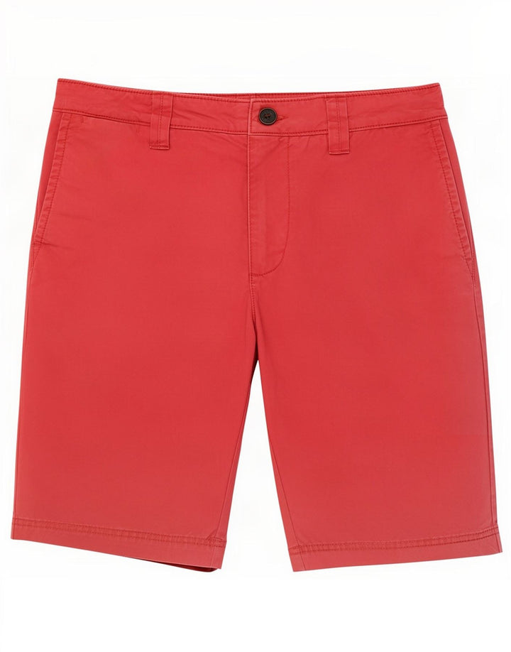Pantaloni scurți chino pentru bărbați Fat Face W32, bumbac roșu mediu