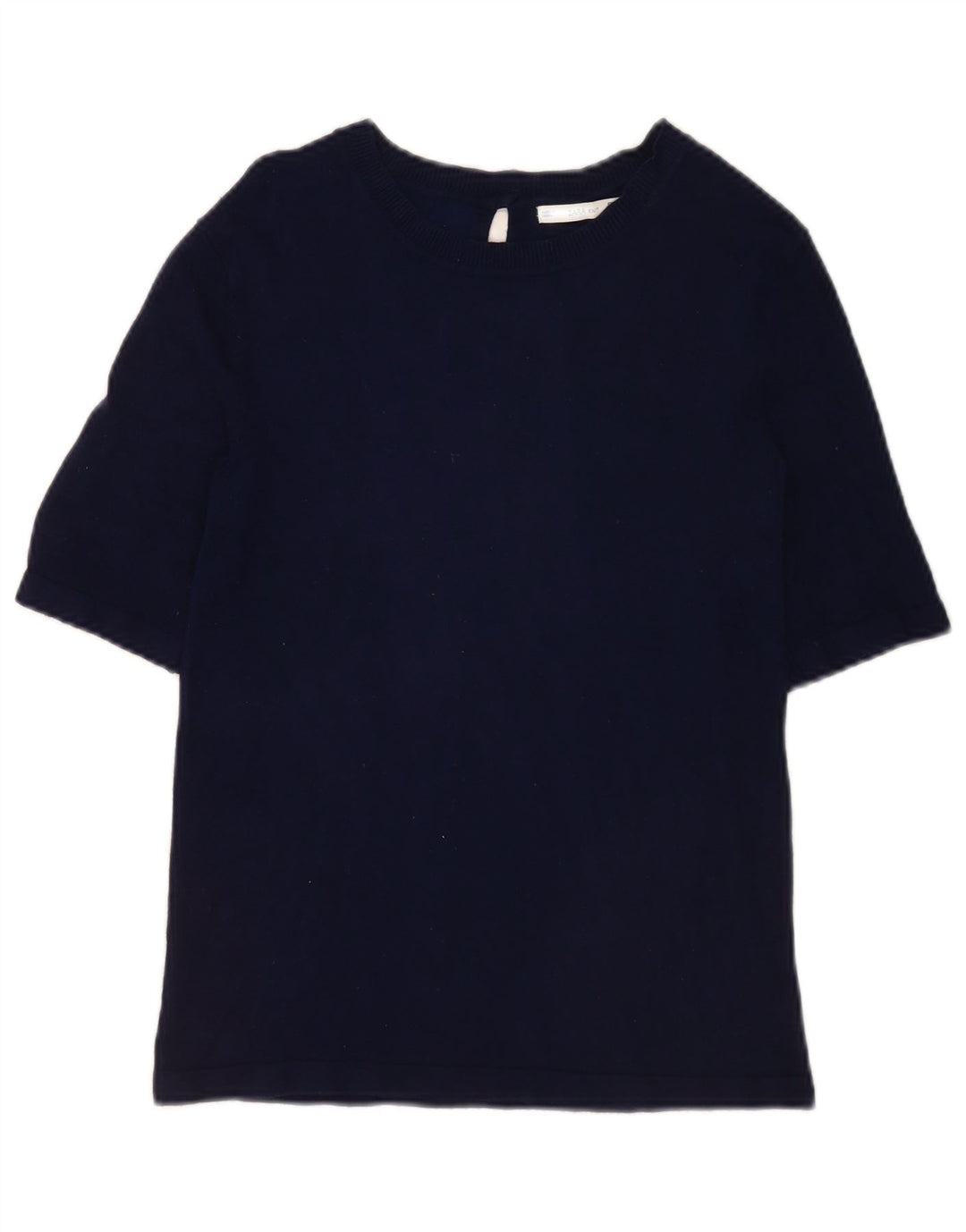 Top tricou pentru femei Zara UK 14 mare bleumarin