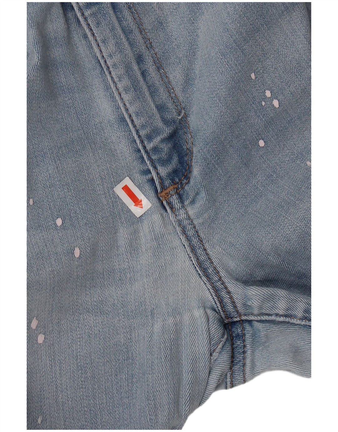 Blugi skinny pentru femei Gap L30 L27 Bumbac cu pete albastre