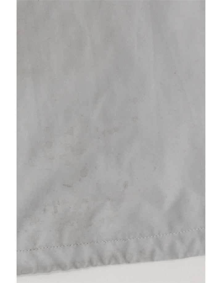 Jachetă de ploaie cu glugă Umbro pentru bărbați, UK 40, mare, gri, poliester