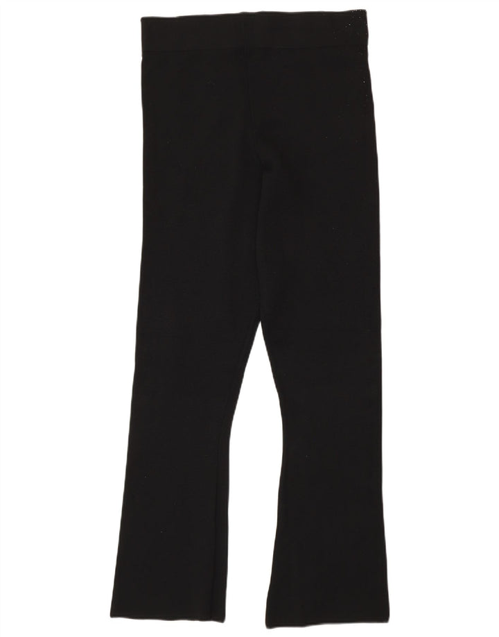 Leggings pentru femei Zara UK 12 Poliamidă neagră medie
