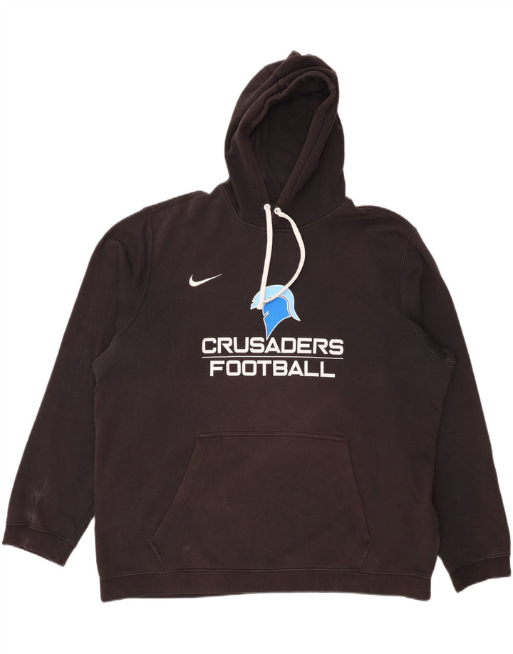 Pulover NIKE Crusaders Graphic pentru bărbați, bumbac negru 3XL