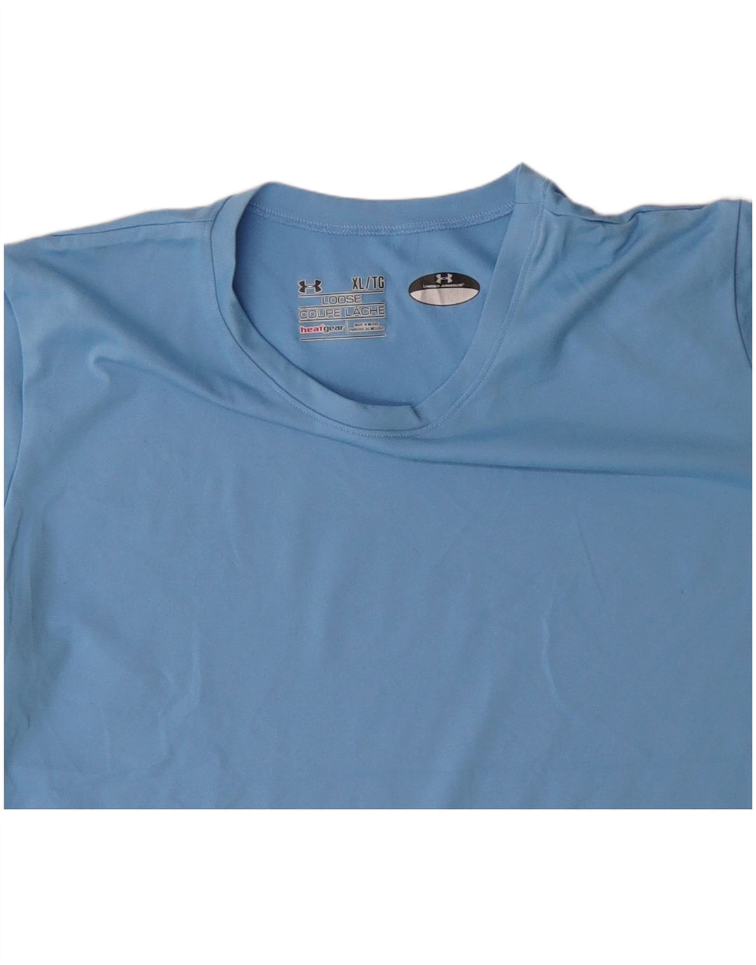 Tricou UNDER ARMOUR pentru femei Heat Gear, UK 18 XL, poliester albastru