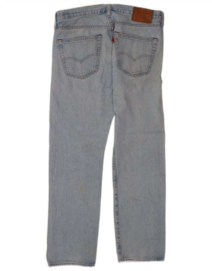 Blugi drepti pentru bărbați Levi's 501 W32 L30 Bumbac albastru