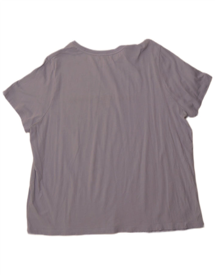 TOMMY HILFIGER Tricou cu grafic pentru femei Top UK 24 4XL Bumbac albastru