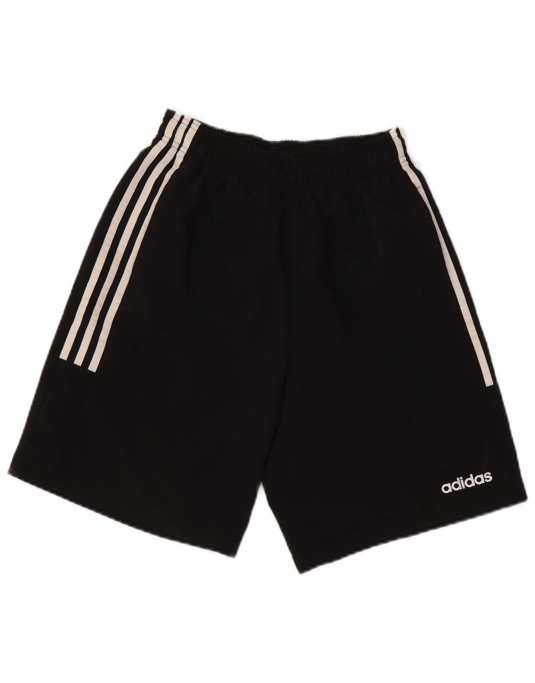 Pantaloni scurți sport adidas pentru bărbați, poliester negru mic