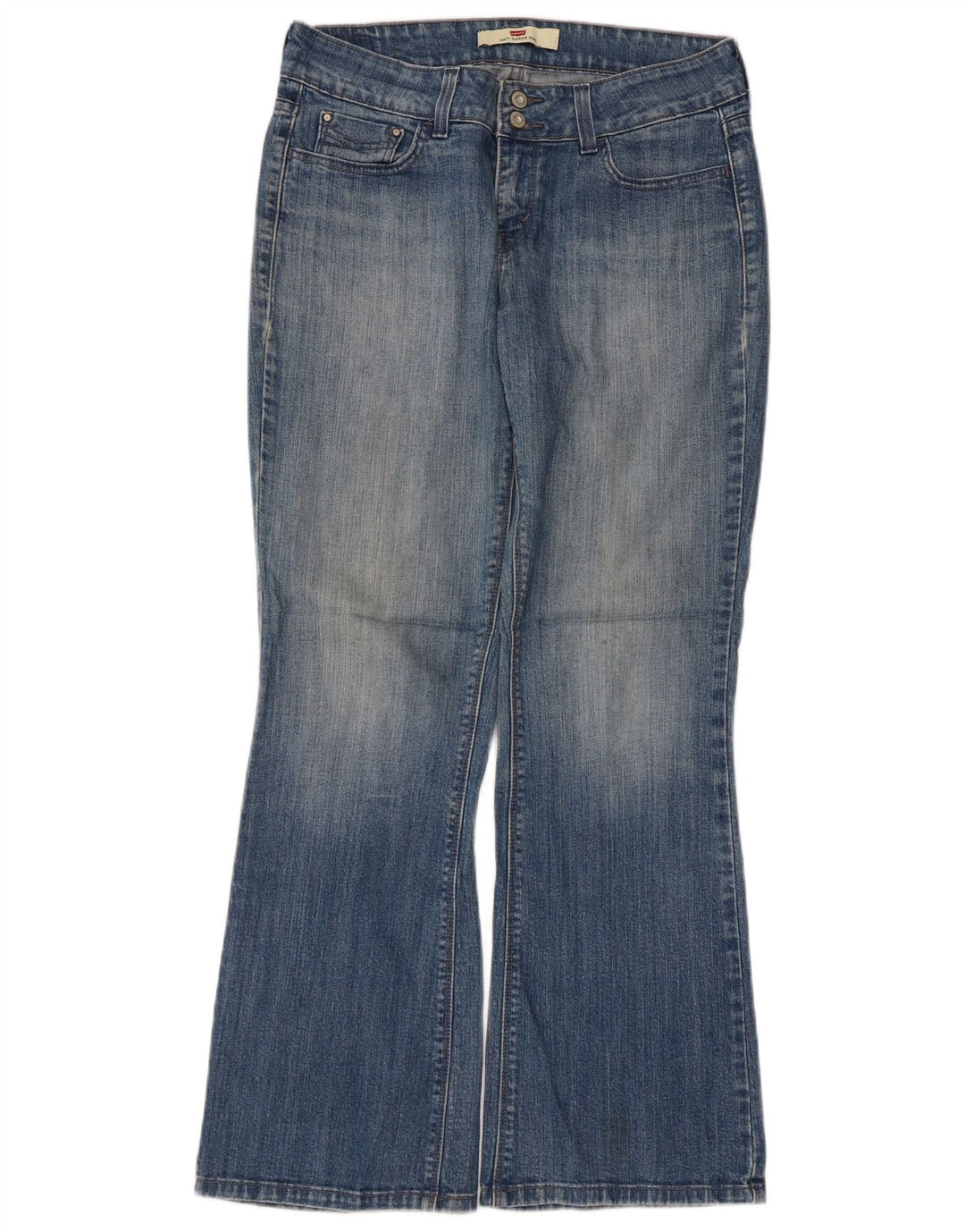 Blugi Levi's pentru femei 526 Slender Bootcut US 4 Small W32 L29 Blue Bumbac