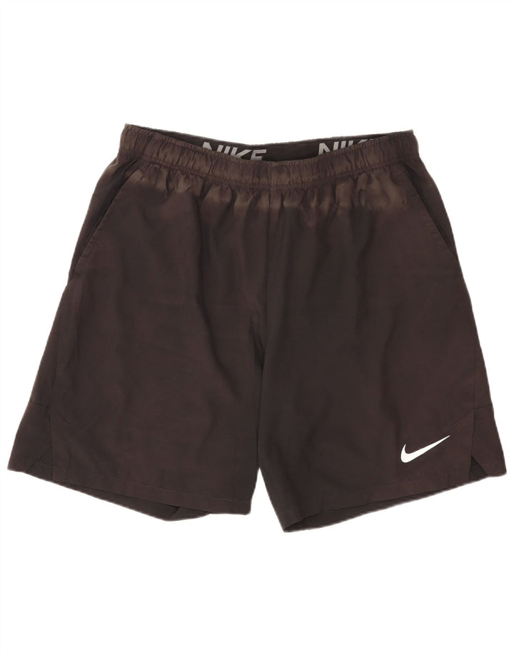 Pantaloni scurți sport standard Nike Dri Fit pentru bărbați XL, poliester negru