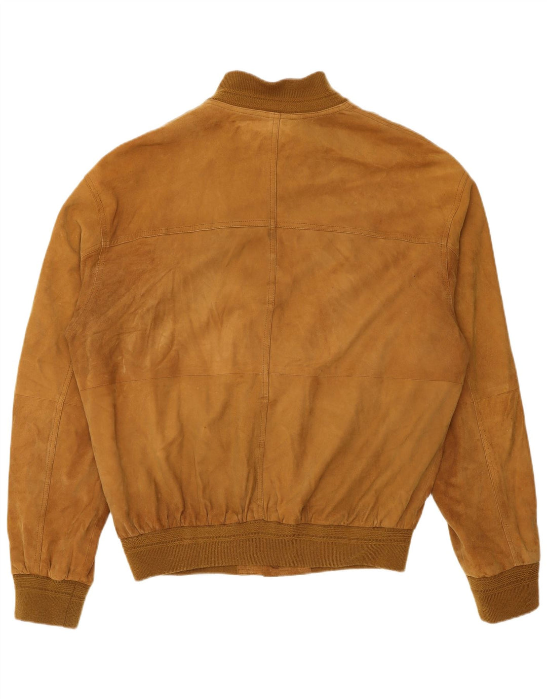 Bomber vintage pentru bărbați din piele intoarsa IT 54 2XL din piele bej