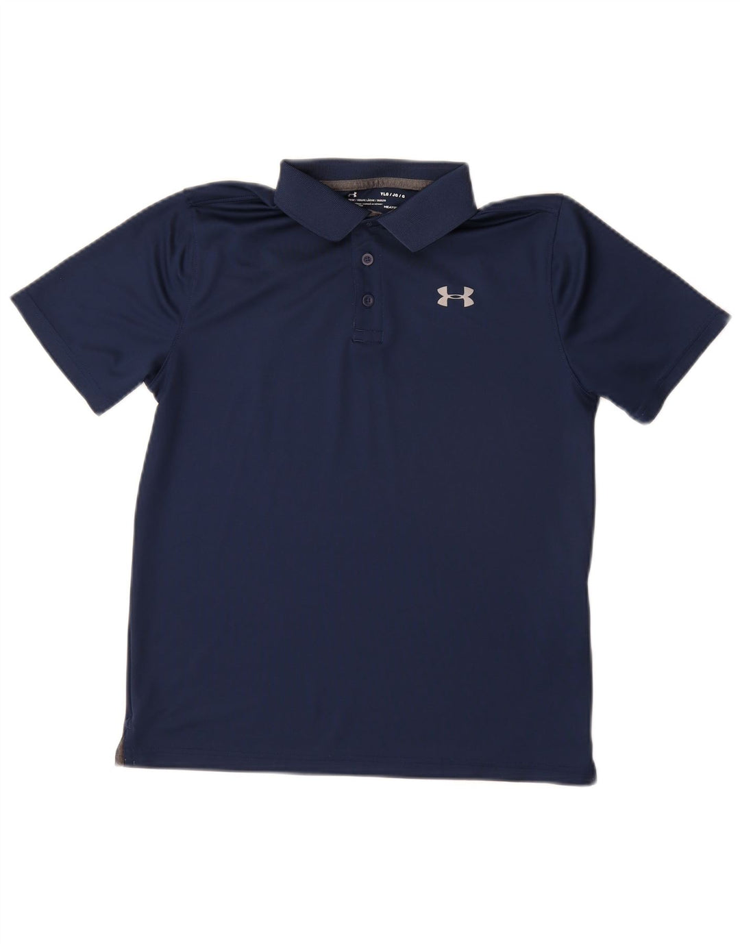 Tricou polo pentru băieți UNDER ARMOUR Heat Gear 11-12 ani, mare, bleumarin