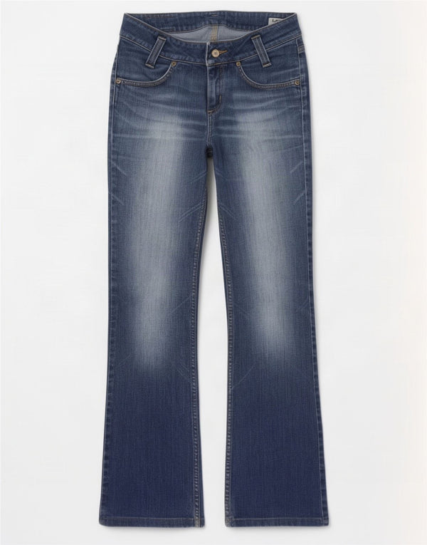 Blugi Lee Bootcut pentru femei W30 L35, bumbac albastru