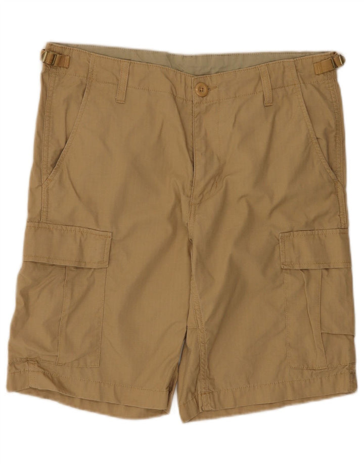 Pantaloni scurți cargo pentru bărbați CARHARTT W31, bumbac mediu bej