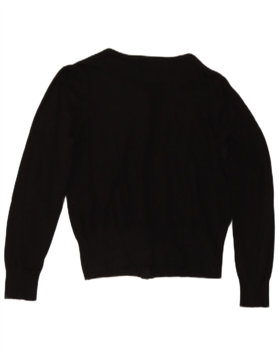 Pulover pentru femei Marks & Spencer Crop Cardigan UK 14 Medium Black Viscose