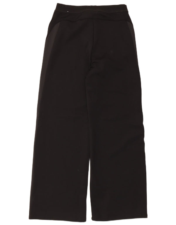 Pantaloni de trening Nike Dri Fit Wide Leg UK 14 Medium Negru