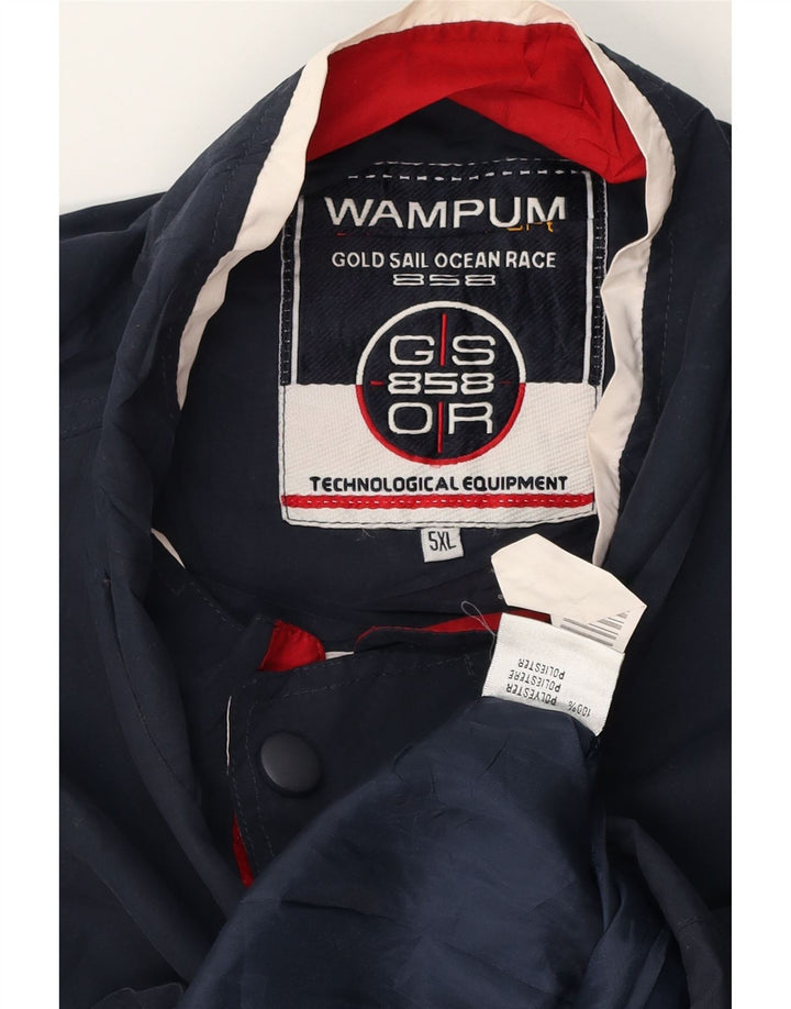 Gilet pentru bărbați Wampum UK 48 5XL bleumarin poliester