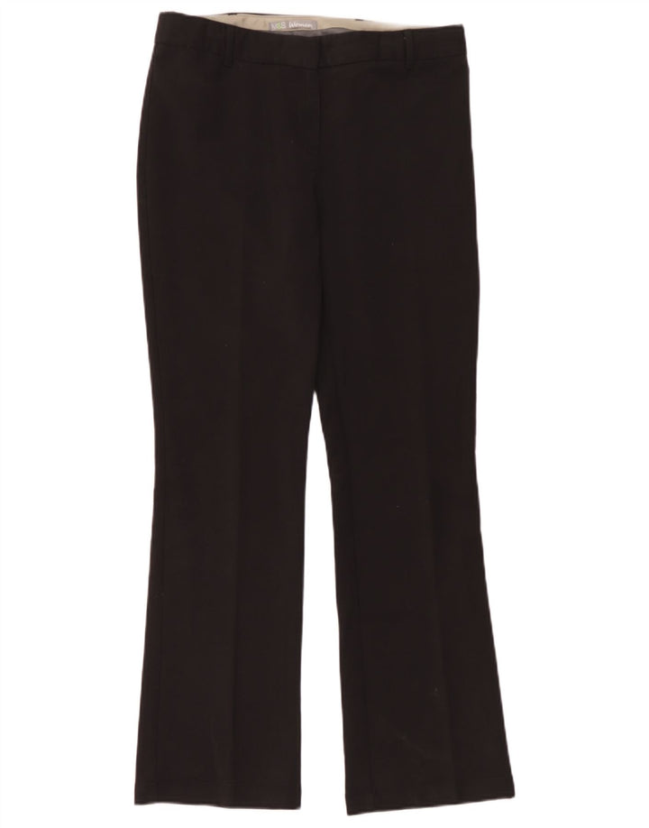 Marks & Spencer Pantaloni casual Bootcut pentru femei UK 12 Medium W32 L30 Negru