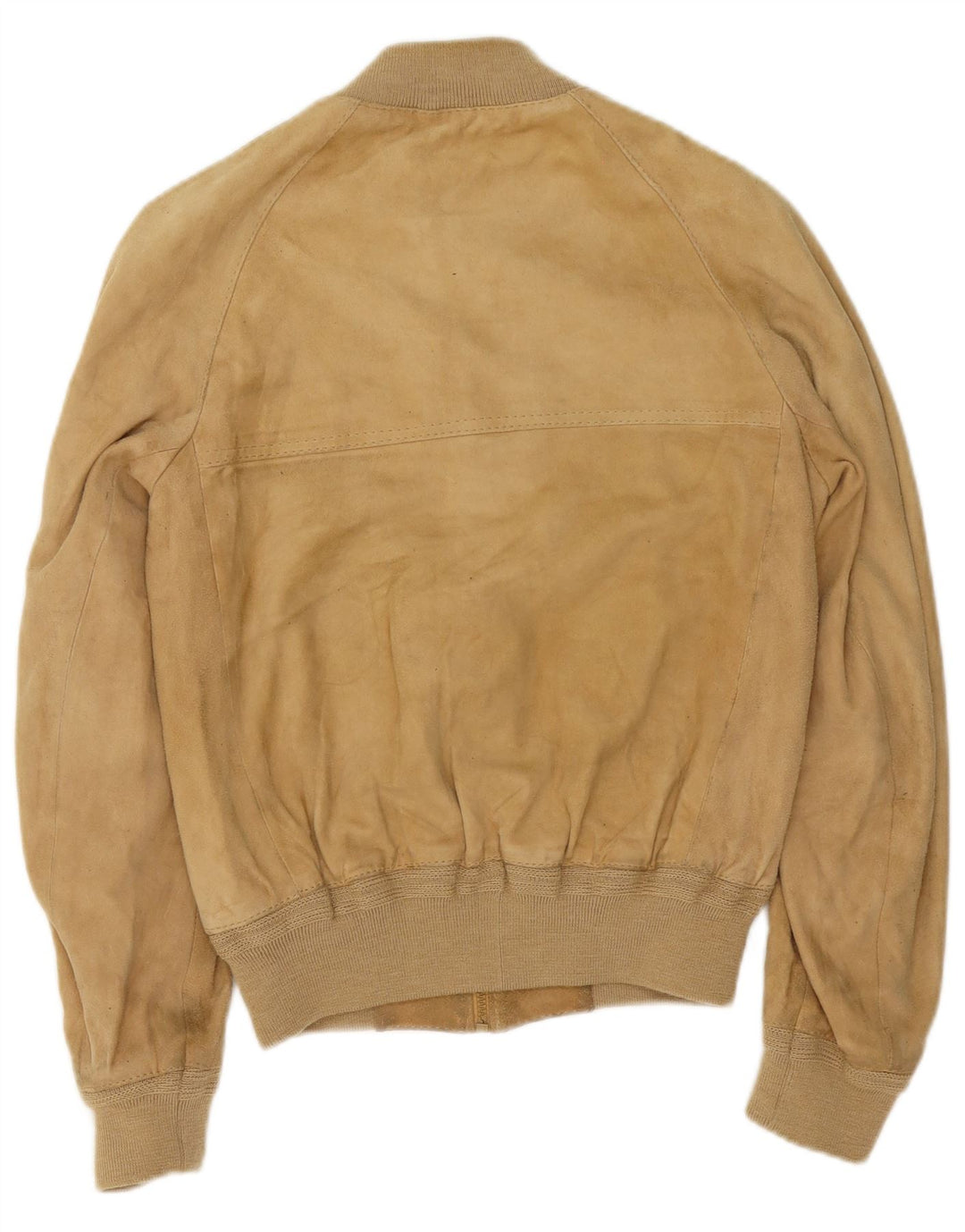 Bomber Vintage pentru bărbați din piele intoarsa IT 48 Medium Beige Piele