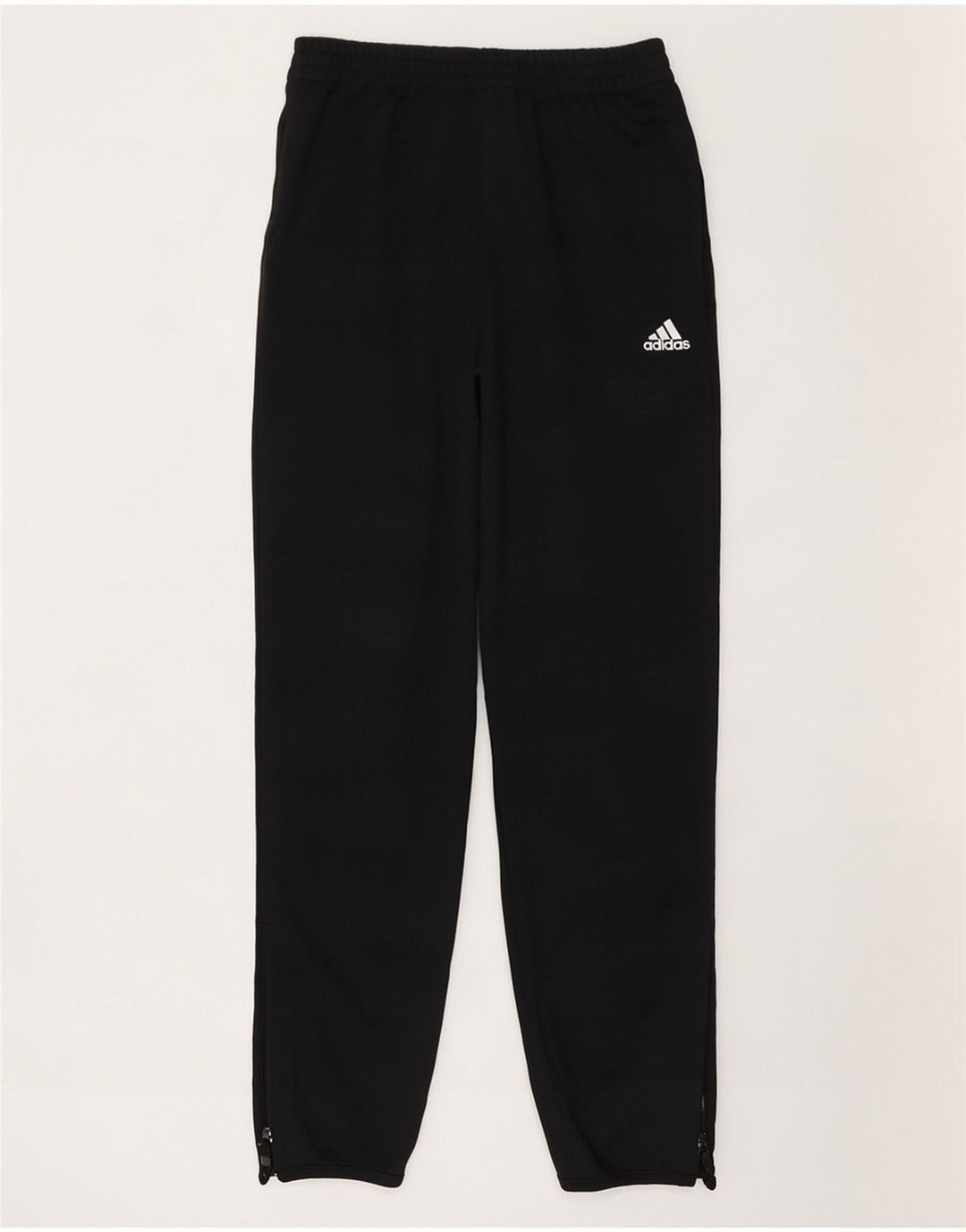 Pantaloni de trening Adidas pentru femei UK 8 Poliester negru mic
