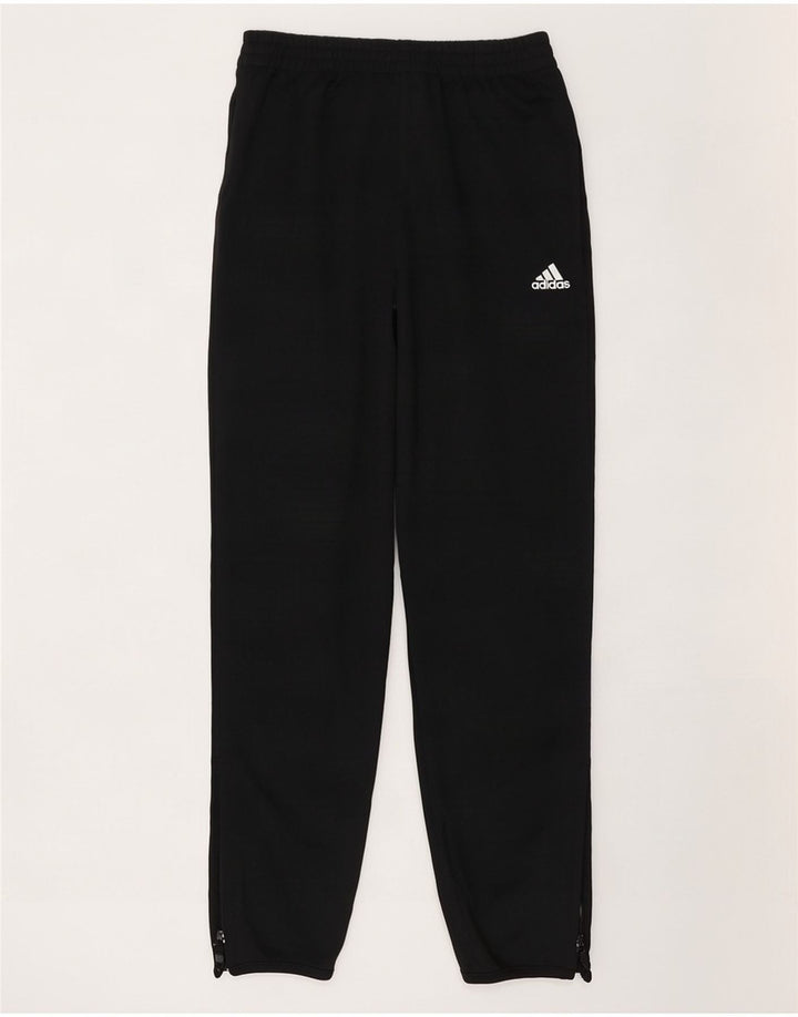 Pantaloni de trening Adidas pentru femei UK 8 Poliester negru mic