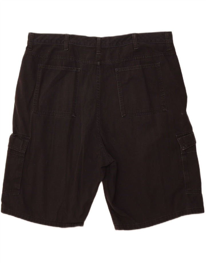 Pantaloni scurți cargo WRANGLER pentru bărbați W40 XL, bumbac negru