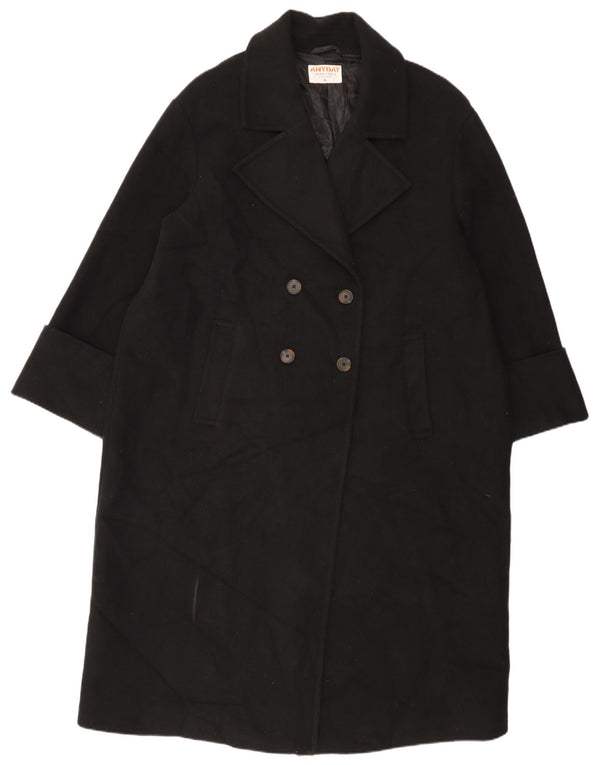 Palton supradimensionat pentru femei John Lewis, cu două piept, UK 18 XL, poliester negru