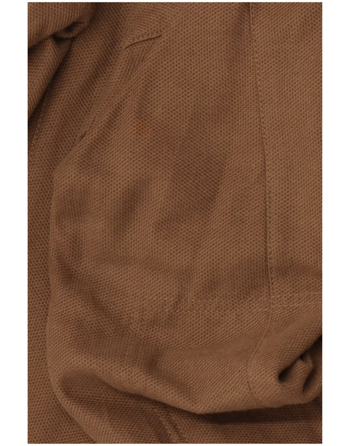 MASSIMO DUTTI Jachetă pentru bărbați cu 3 nasturi, UK 40, bumbac maro mare