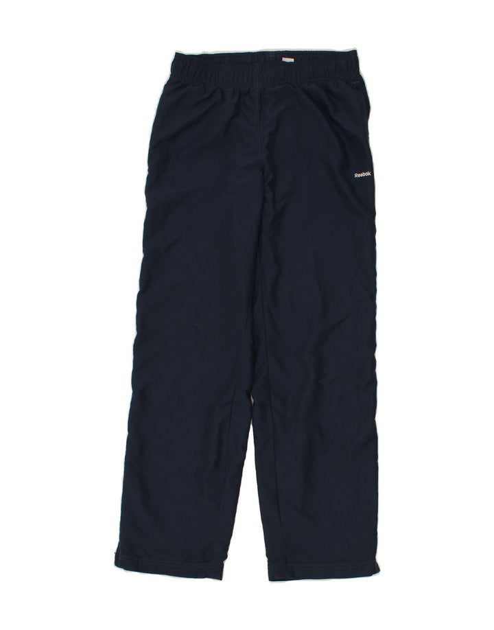 REEBOK Mens Tracksuit Trousers Medium  Navy Blue Polyester Vintage Reebok and Second-Hand Reebok from Messina Hembry 