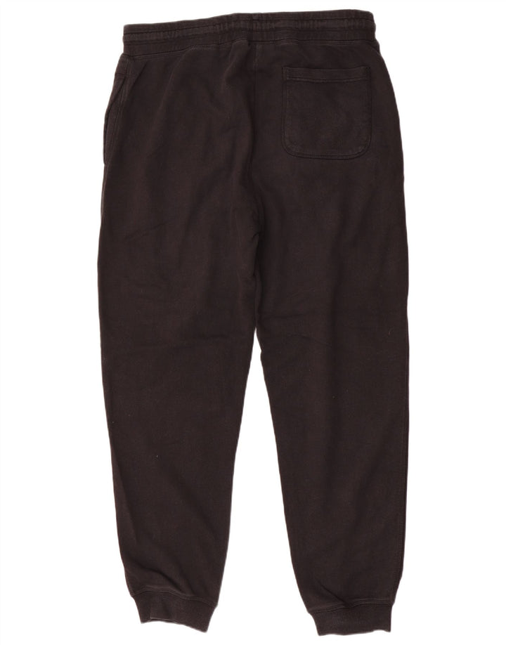 Pantaloni de trening grafic Converse pentru bărbați Joggeri, bumbac mediu negru