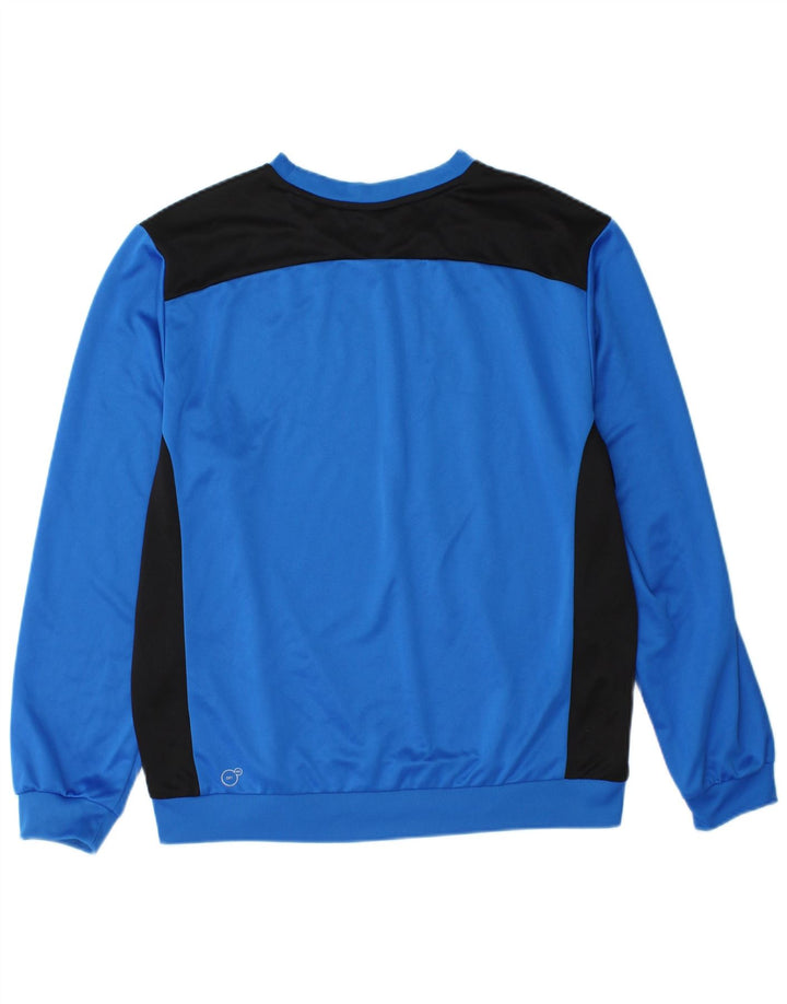 Pulover Puma pentru bărbați, mare, albastru, poliester color bloc