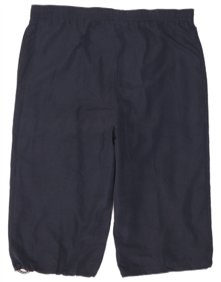 Pantaloni scurți sport Umbro pentru bărbați, cu grafică, XL, poliester bleumarin