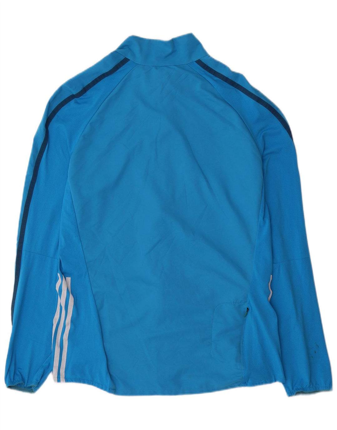 Jachetă de top pentru trening Adidas Adizero pentru bărbați, mare, albastru, poliester