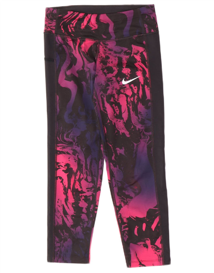 Leggings Nike Womens Dri Fit UK 6 XS Multicolor Tie Dye Poliester