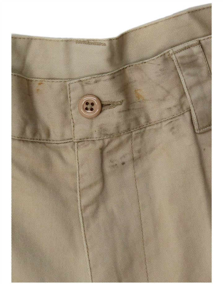 Pantaloni scurți cargo Dkny pentru bărbați W34, mari, bej, bumbac