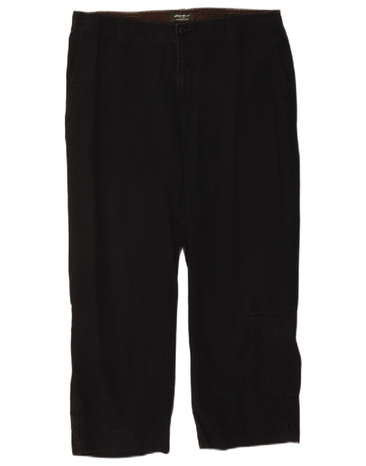 Eddie Bauer Pantaloni Capri Vashon Fit pentru femei US 8 Medium W30 L22 Negru