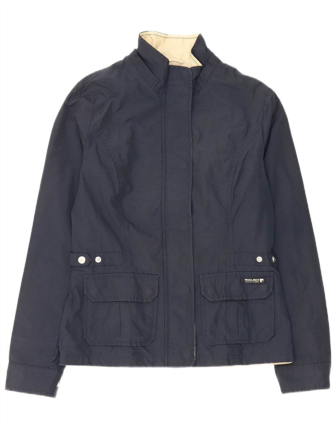 Jachetă Woolrich pentru femei UK 14, mare, albastru, bumbac