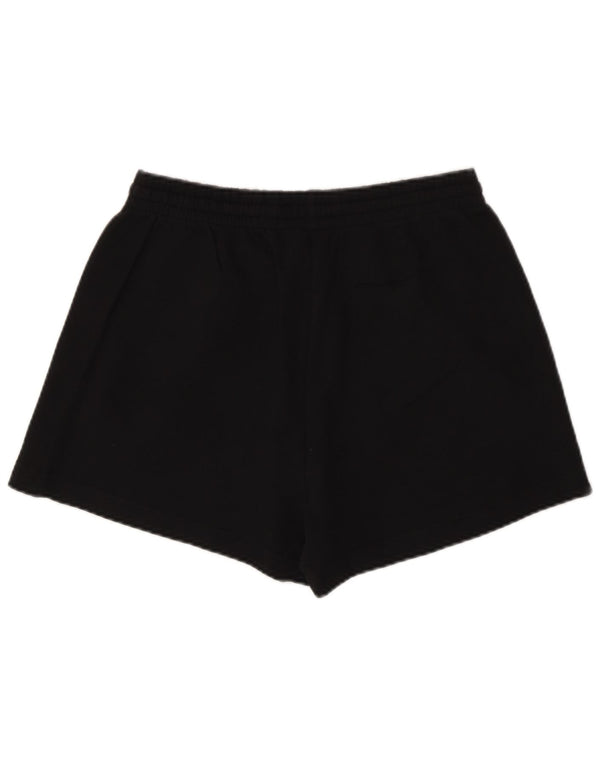 Pantaloni scurți sport Adidas pentru femei UK 12/14 Medium Black Bumbac