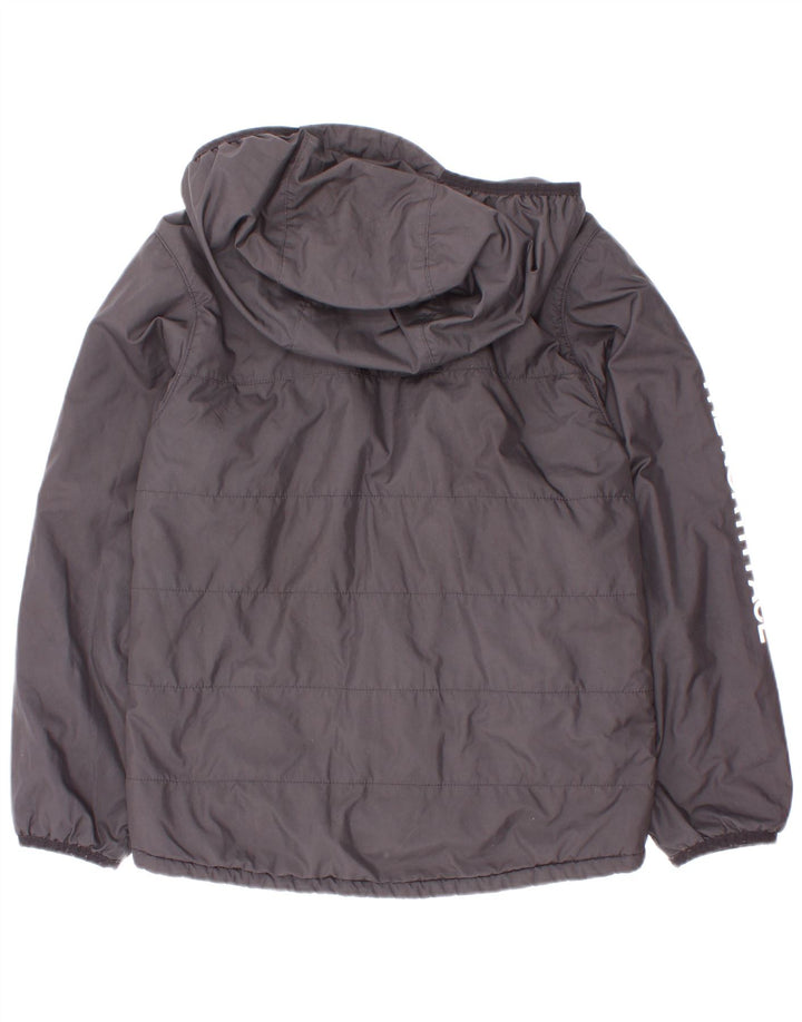 Jachetă căptușită cu glugă The North Face pentru băieți, 7-8 ani, mică, neagră