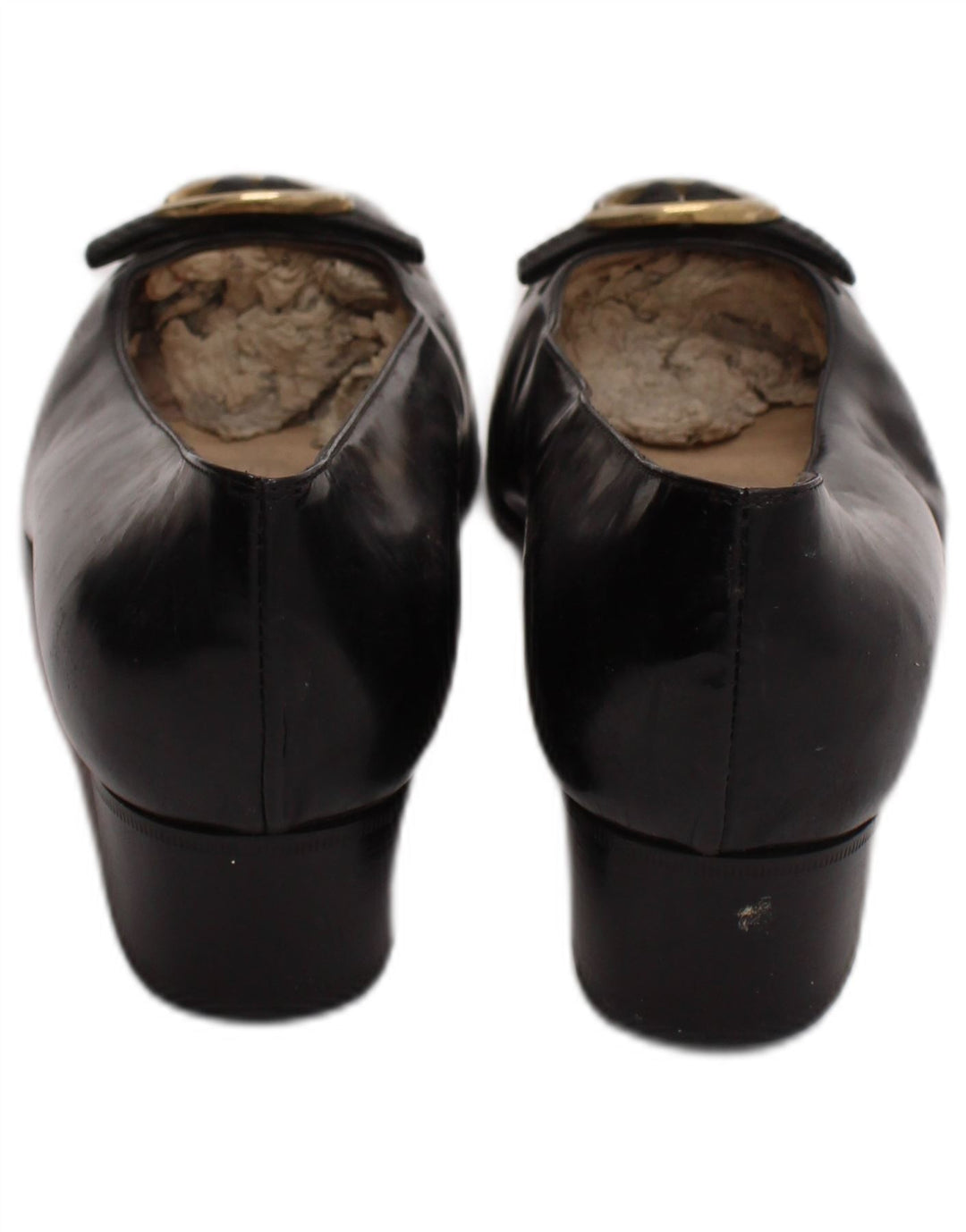 Valle Verde Femei Piele Ballet Flat Mărimea UK 6 Piele Neagră