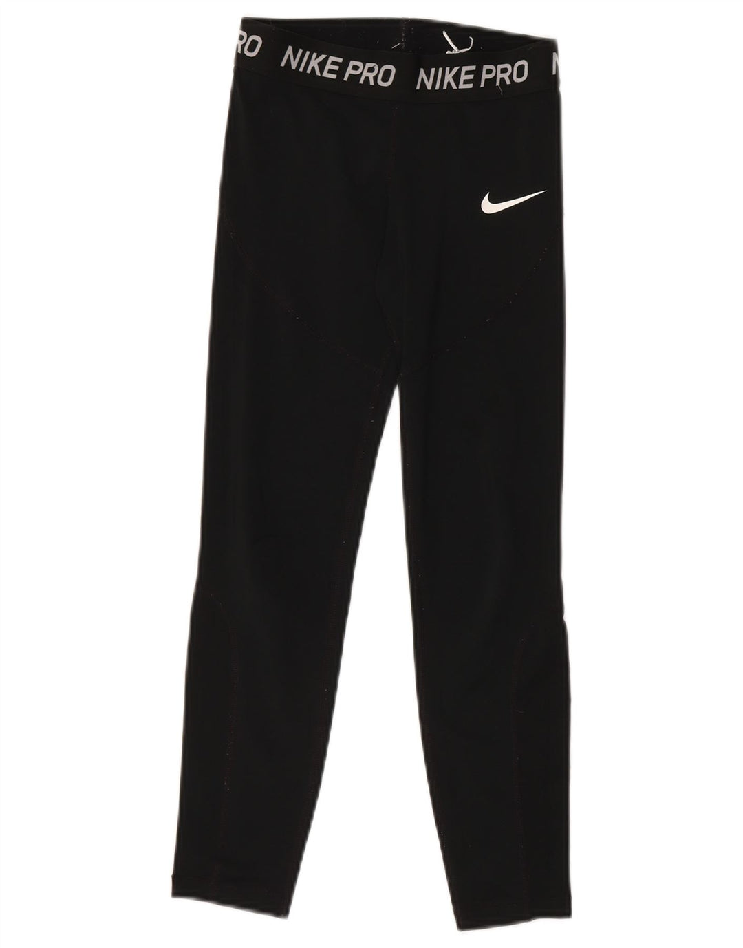 Jambiere grafice pentru fete NIKE 9-10 ani negru