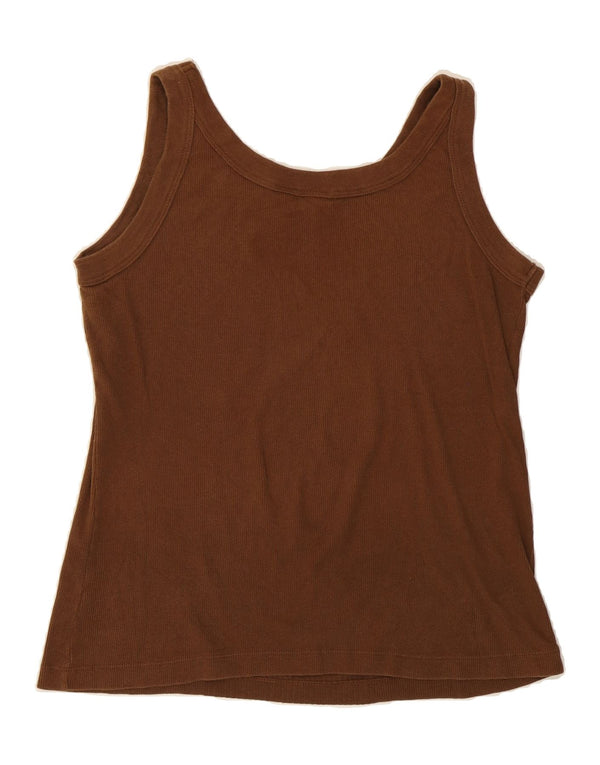 MOSSIMO Womens Vest Top UK 12 Medium Brown