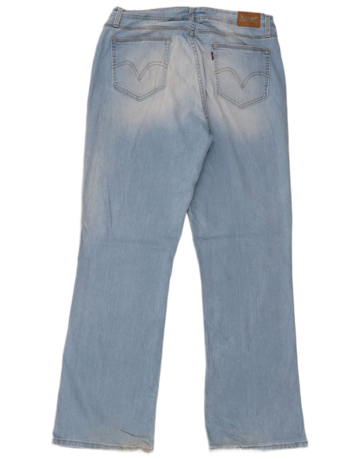 Blugi Levi's 529 Curvy Bootcut W32 L32 Bumbac albastru