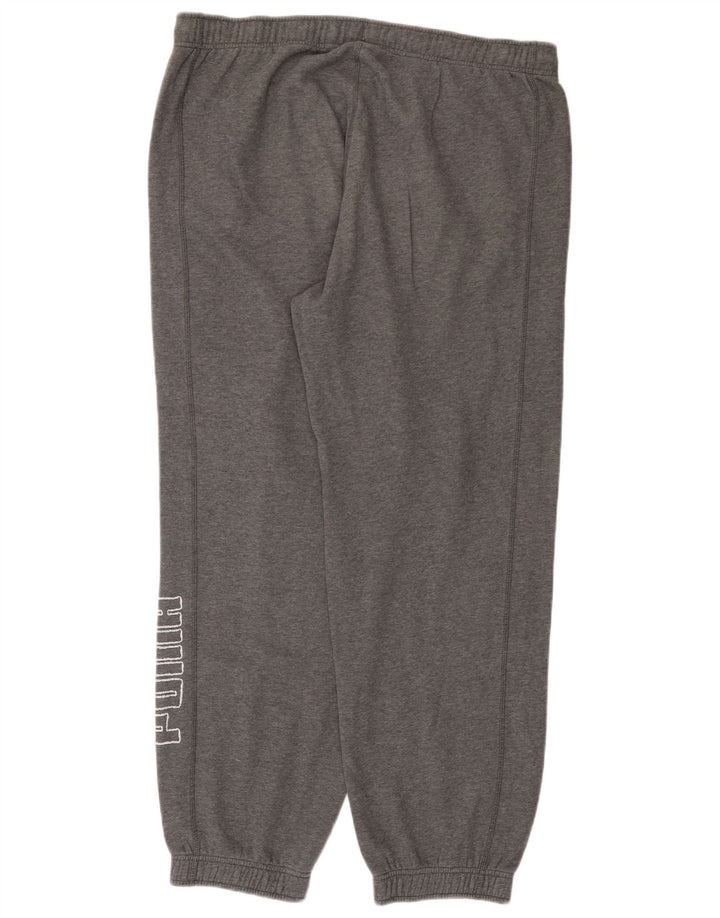 Pantaloni de trening cu grafică Puma pentru bărbați Joggeri mari, gri