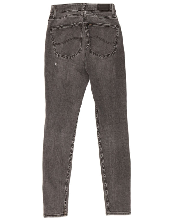 Blugi skinny pentru femei Lee Ivy W26 L31 bumbac gri